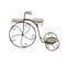 Brown Metal Farmhouse Bicycle Plantstand, 31" x 23"